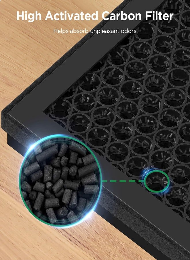 Mooka 4 Packs MOOKA Genuine Washable Filter Replacement for C300 - Image 4