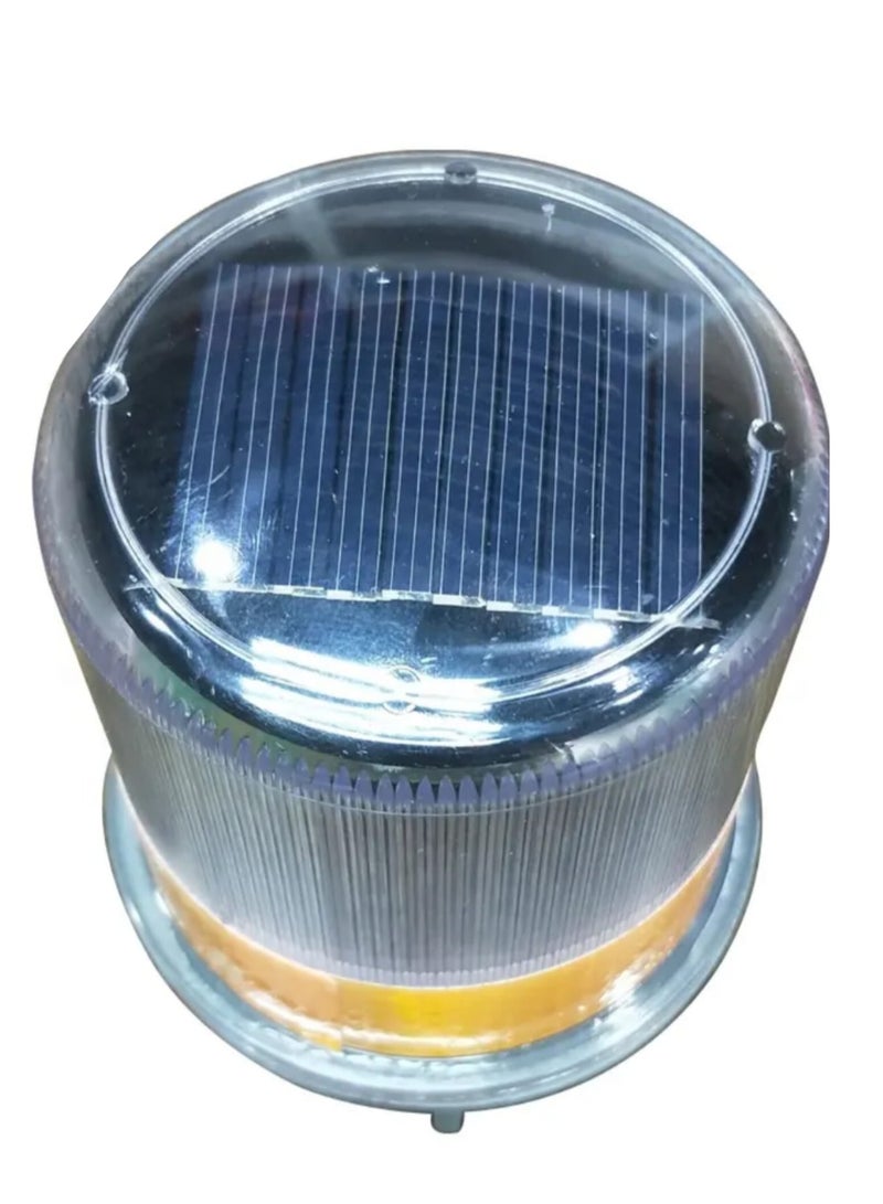 Solar Powered Warning Light, Multi-Color Waterproof Suitable for Cones, Work Sites and Emergency 1 Piece - Image 4