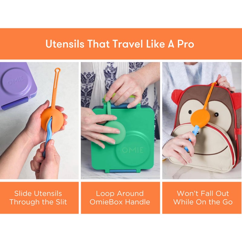 أومي OmiePod & Utensil Set Sunrise - Image 4