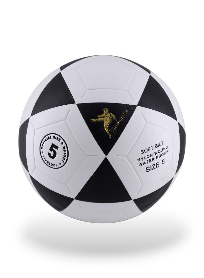 Mikasa Leather Inflatable Football  Size 5 - Image 1