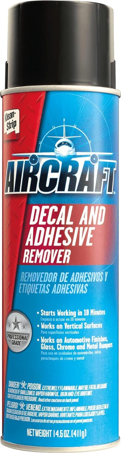 Klean Strip KLEAN-STRIP Goof Off EAD909 Aircraft Decal & Adhesive Remover 1 - Image 5