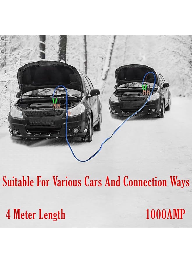 Generic New Spider Plus 1000Amp 4 Meter Booster Cable Bc-2012, Heavy Duty Automotive Booster Cables For Car Battery  - Image 3