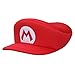 Bioworld Super Mario Bros Embroidered Mario M Patch Mens Red Beret Cap - Image 2