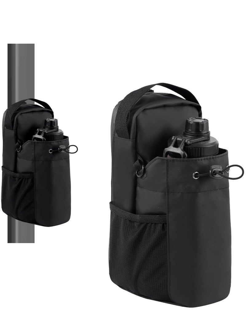 Generic Magnetic fitness bag for men and women with magnetic bottle bag and safety accessories, suitable for gym, travel, and exercise design, keeping items clean and orderly, suitable for water bottles, essential items for mobile phones  - Image 1