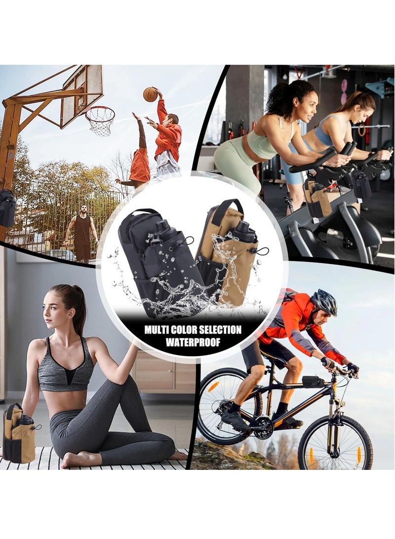 Generic Magnetic fitness bag for men and women with magnetic bottle bag and safety accessories, suitable for gym, travel, and exercise design, keeping items clean and orderly, suitable for water bottles, essential items for mobile phones  - Image 3