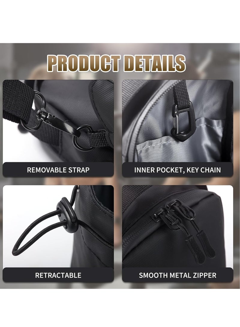 Generic Magnetic fitness bag for men and women with magnetic bottle bag and safety accessories, suitable for gym, travel, and exercise design, keeping items clean and orderly, suitable for water bottles, essential items for mobile phones  - Image 2