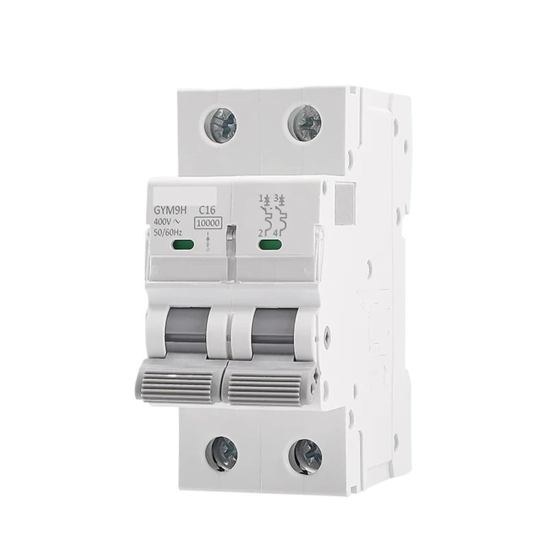 Circuit Breaker, MCB 2P 6A 10A 16A 20A 25A 32A 40A 50A 63A Circuit Breaker 220V C Curve(63a) - Image 3
