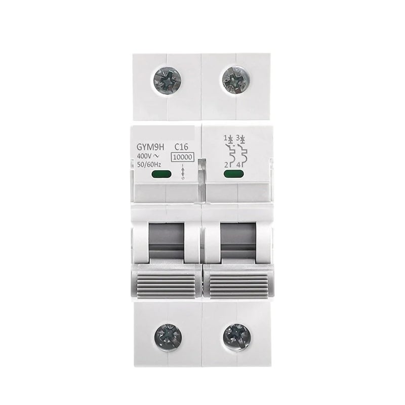Circuit Breaker, MCB 2P 6A 10A 16A 20A 25A 32A 40A 50A 63A Circuit Breaker 220V C Curve(63a) - Image 2
