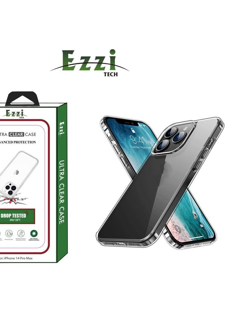 Ezzitech Iphone 14 Pro Max Clear Case