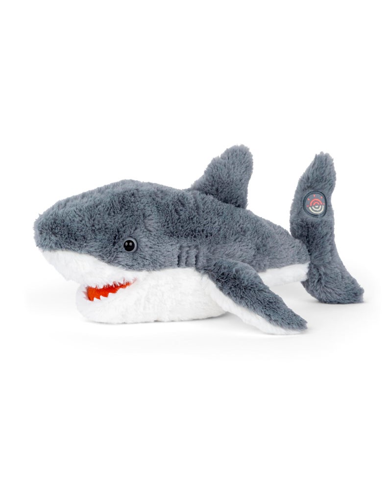 Fahlo Tracking Plush | 12" Plush Toy with Interactive 3D Tracking Map | Supports Wildlife Conservation | Eco-Friendly Ages | (Shark) - Image 1