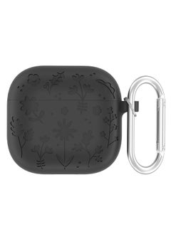 Fashion Solid Color Silicone Protective Case Cover for Apple AirPods 4 for Men Women