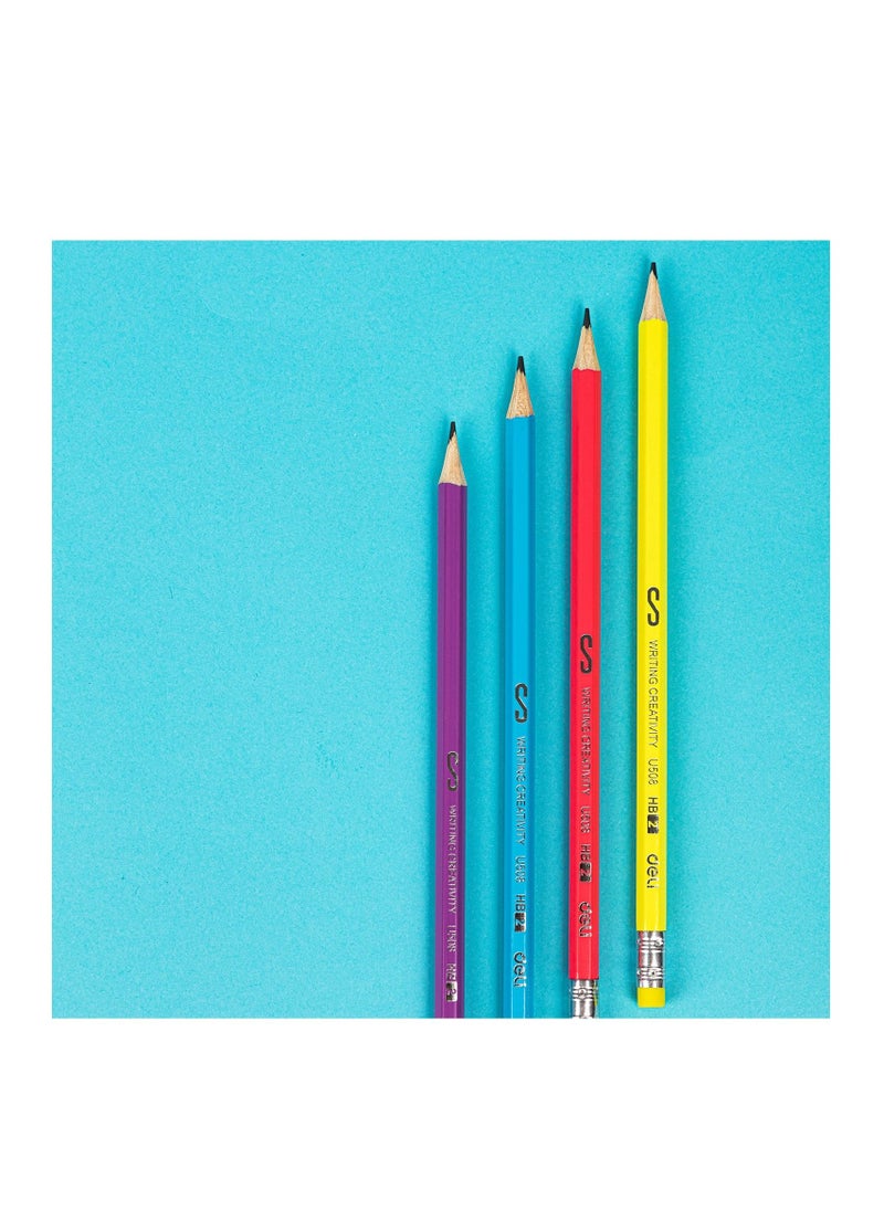 Deli 50-Piece Graphite Pencils In Jar  - Image 2