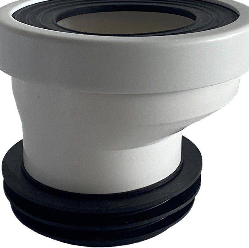 Adjustable Toilet Flange Extension for Improved Drainage Performance 10cm Offset Flange for Toilet Drain System Repair- Shift 2.5cm - Image 5