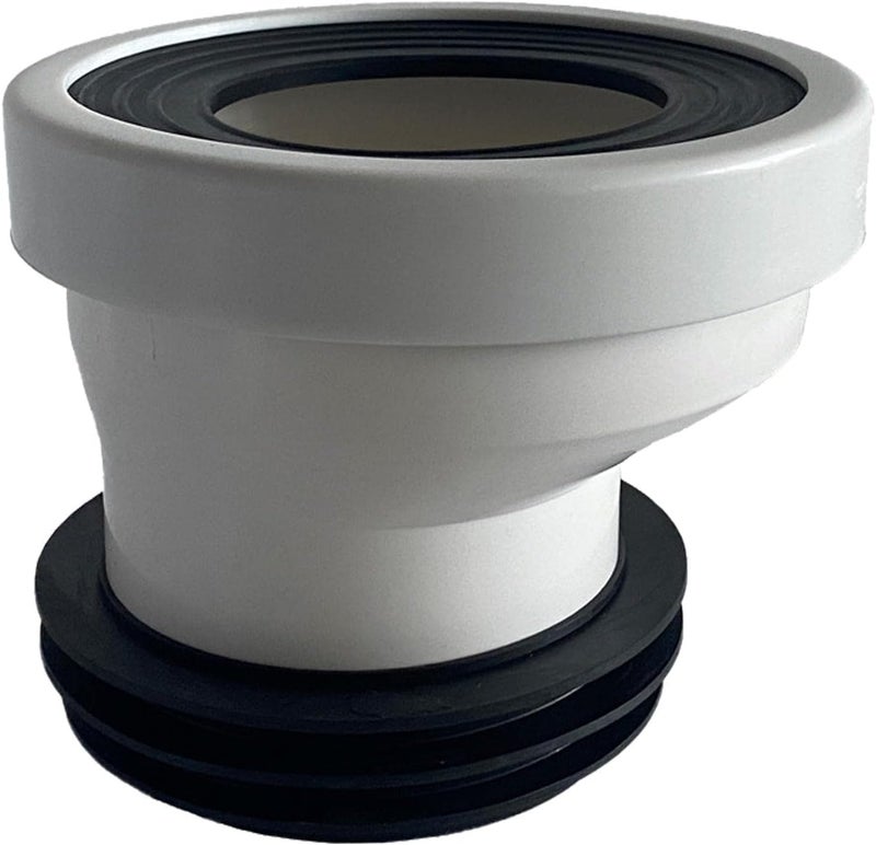 Adjustable Toilet Flange Extension for Improved Drainage Performance 10cm Offset Flange for Toilet Drain System Repair- Shift 2.5cm - Image 4