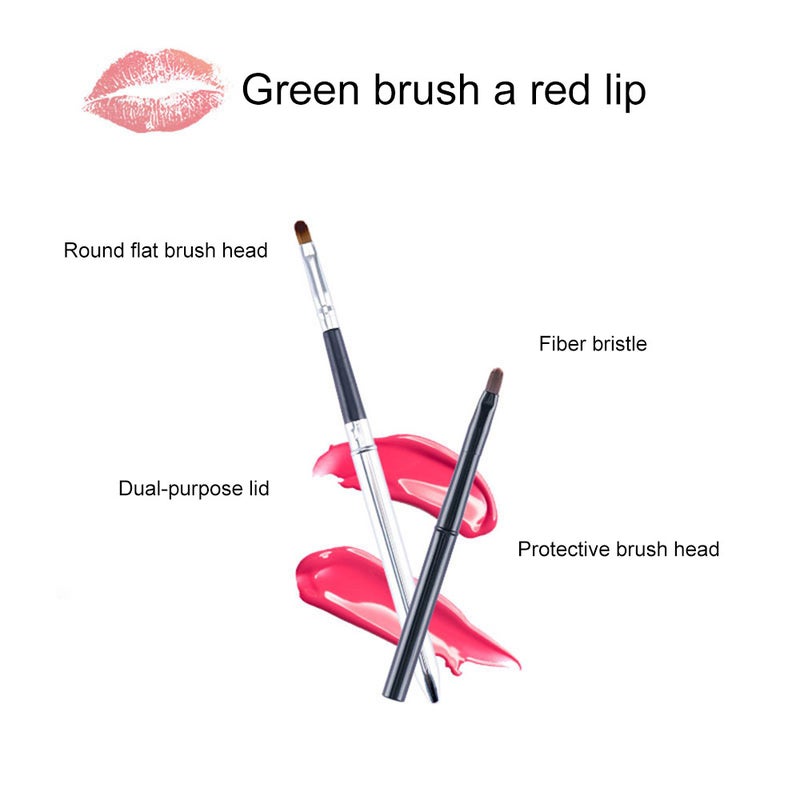Makeup Lip Brush Gloss Lipstick Lip Eyebrow Eyelash Applicator Brush - Image 4