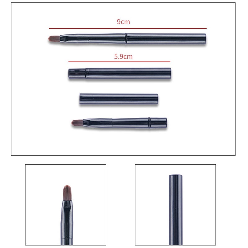 Makeup Lip Brush Gloss Lipstick Lip Eyebrow Eyelash Applicator Brush - Image 5