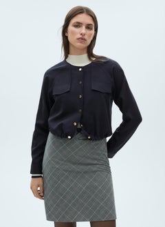 MANGO Pocket Lyocell Jacket  - Image 1