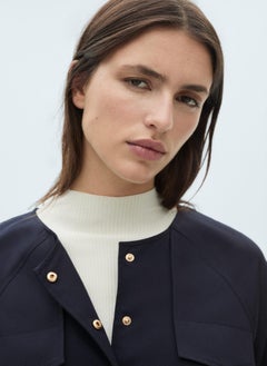 MANGO Pocket Lyocell Jacket  - Image 3