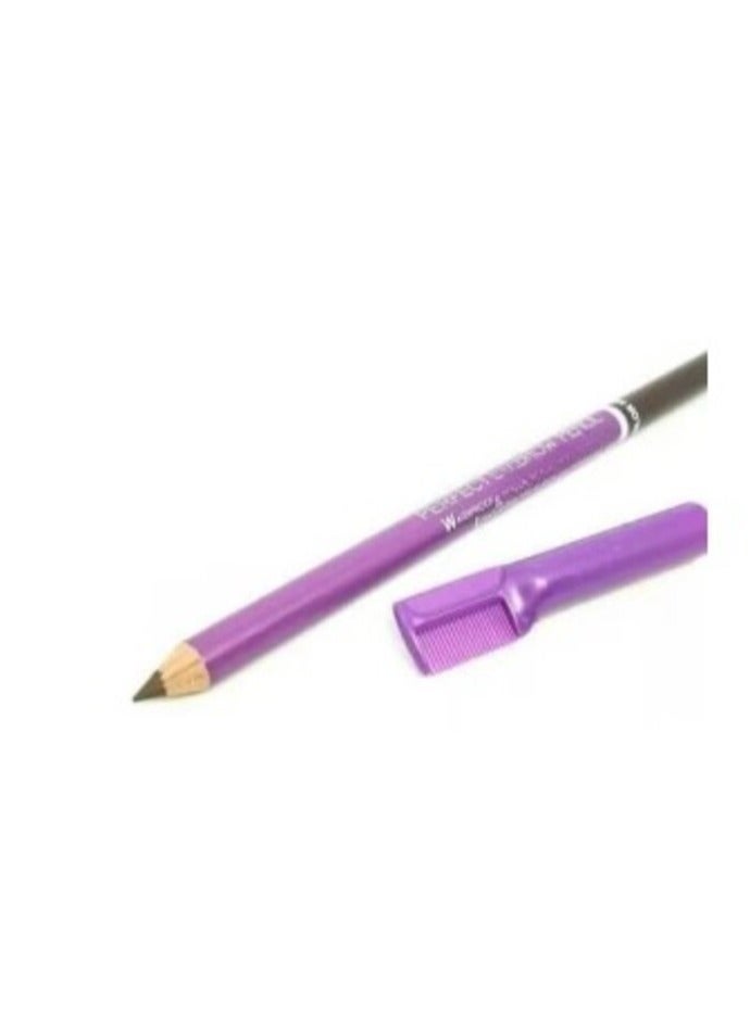 ام ان قلم حواجب مع مشط لون 003 بني - Image 2