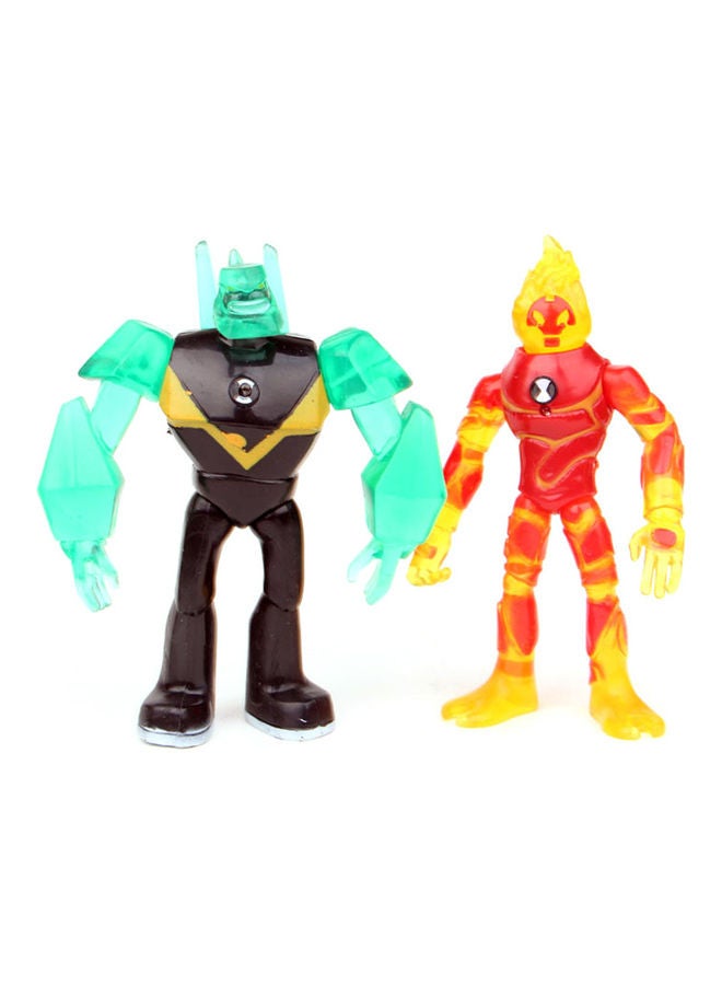 بن تن لعبة تمثال أكشن بن 10 كينيسيليران هيتبلاست - 9 قطع - Image 2