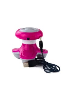 Generic Electric Handheld Massager with Triple Power Rotating Vibration, Battery or USB Powered, Multicolor  - Image 1
