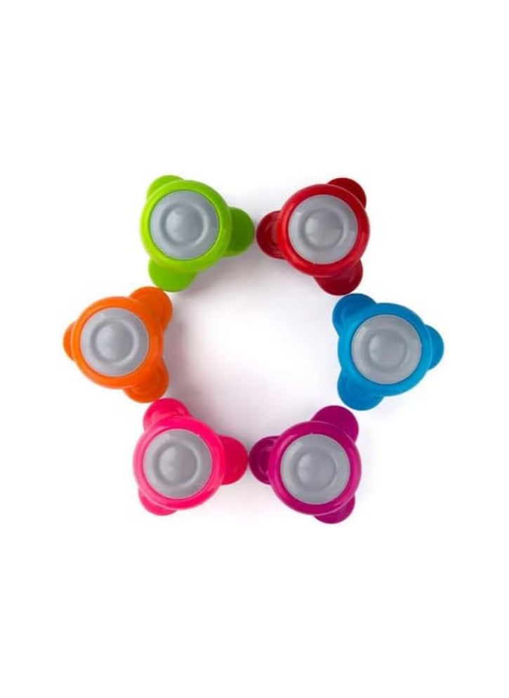 Generic - Electric Handheld Massager with Triple Power Rotating Vibration, Battery or USB Powered, Multicolor - Image 1