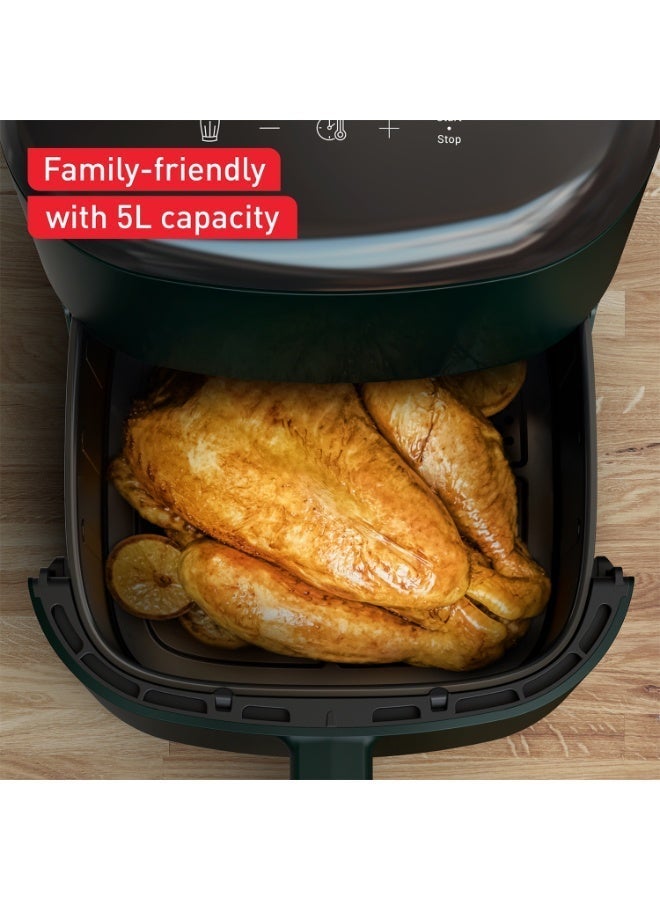 تيفال Tefal Easy Fry Max - Hot Air Fryer - 5L Capacity - 10 Preset Programs - Digital - EY2458EG 5 L 1500 W EY2458EG black - Image 5