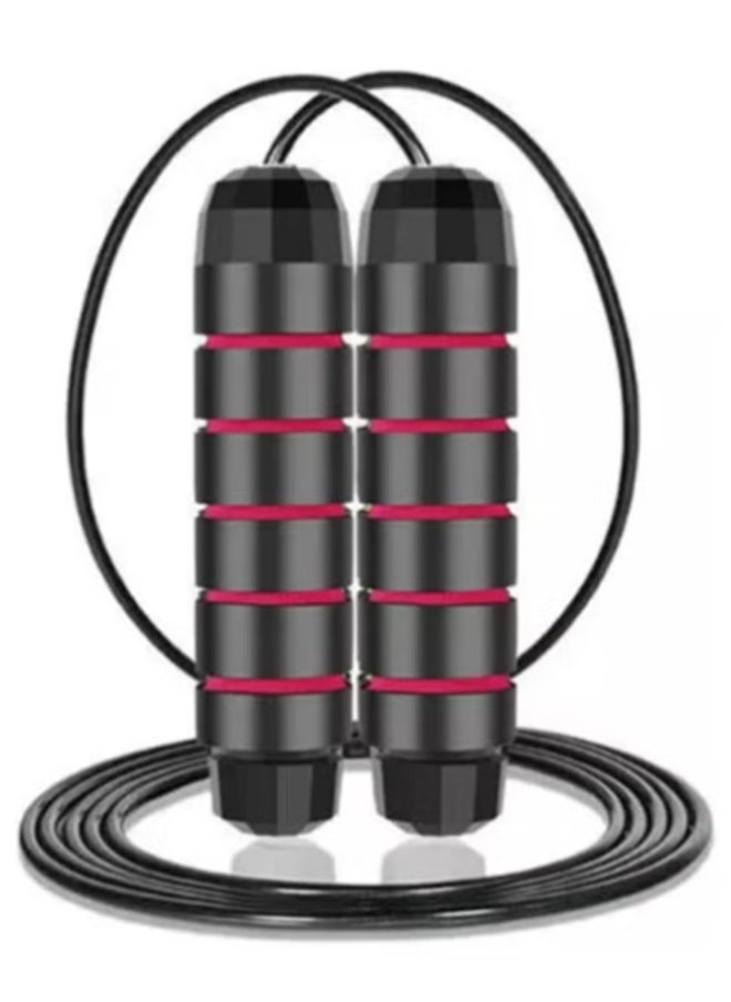Halamine - Adjustable Speed Heavy Weighted Steel Wire Exercise Skipping Jump Rope|Heavy Skipping Rope PVC Weighted Speed Exercise Jump Rope Breathing Handle 360 Degree rotation - Image 1