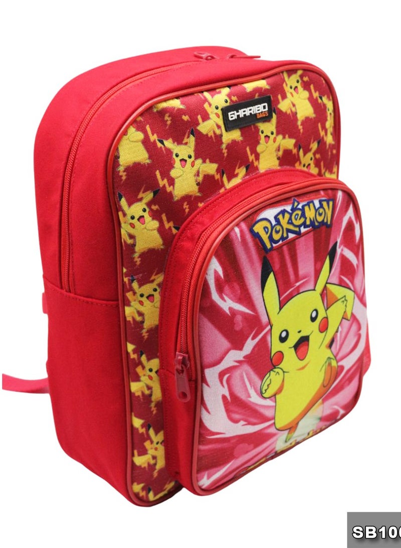 Gharibo Bags School backpack Size 13 Bokemon  - Image 2