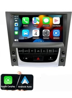 Vierex Android Head Unit Carplay For Lexus GS GS300 GS350 GS400 GS430 GS460 2005-2011 Apple Carplay Android Auto Wireless 4GB RAM QLED Fast Interface AHD Camera Included SIM Card Support Climate Control  - Image 1