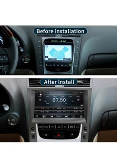 Vierex Android Head Unit Carplay For Lexus GS GS300 GS350 GS400 GS430 GS460 2005-2011 Apple Carplay Android Auto Wireless 4GB RAM QLED Fast Interface AHD Camera Included SIM Card Support Climate Control  - Image 4