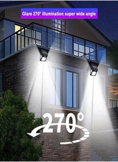 Generic Solar Powered COB Led Wall Light Multicolour  - Image 3