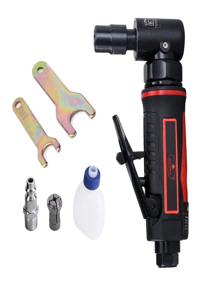 AEROPRO TOOLS 1/4-Inch Angle Pistol Grip Air Angle Die Grinder AP17315 with 1/4 collect, 20000 RPM - Image 5