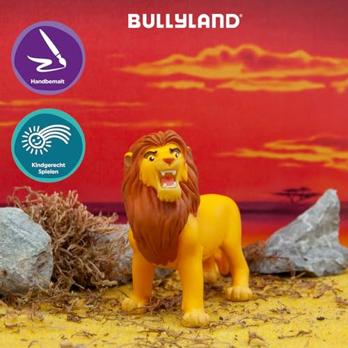 BULLYLAND تمثال حركة سيمبا من بولي لاند ملك الغابة - Image 2