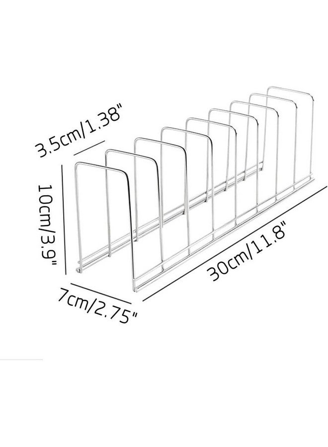 MosQuick® Dish Rack for Kitchen Plates Organizer for Kitchen Kitchen Organizer Kitchen Rack Stand Plate Stand for Kitchen Cabinet Ideal as Plate Rack and Crockery Organizer for Kitchen Plate Stand - Image 4