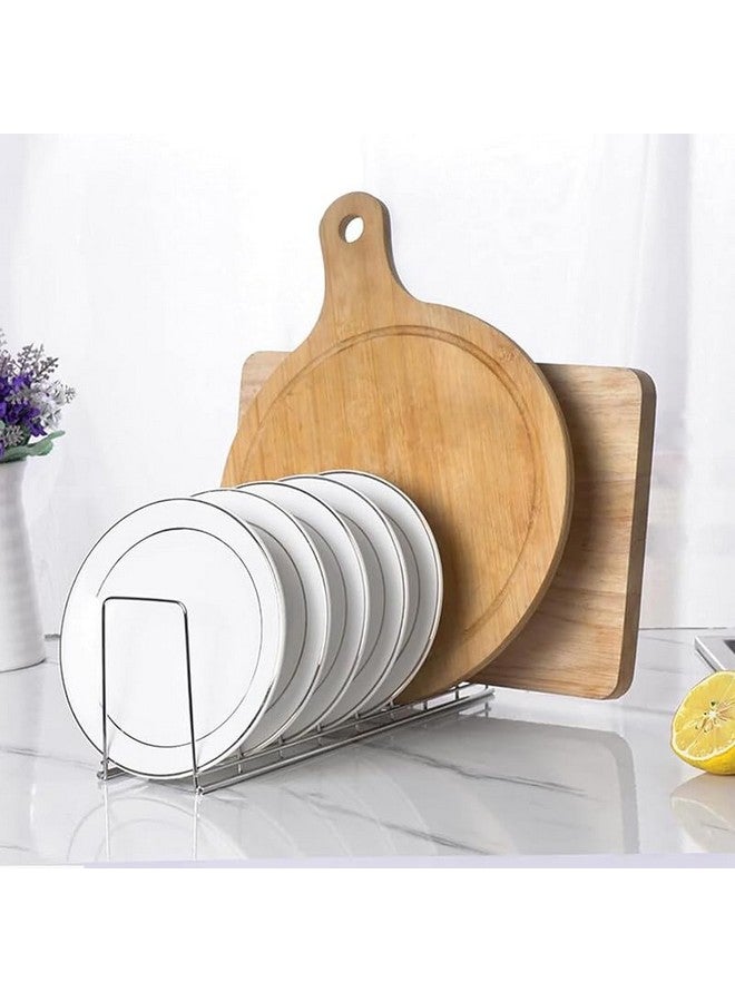 MosQuick® Dish Rack for Kitchen Plates Organizer for Kitchen Kitchen Organizer Kitchen Rack Stand Plate Stand for Kitchen Cabinet Ideal as Plate Rack and Crockery Organizer for Kitchen Plate Stand - Image 5