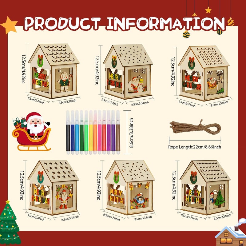 OurWarm 12-Piece Winter Village Kit - Image 3