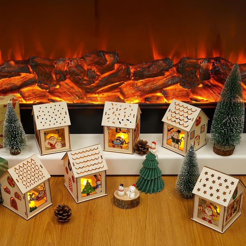 OurWarm 12-Piece Winter Village Kit - Image 5