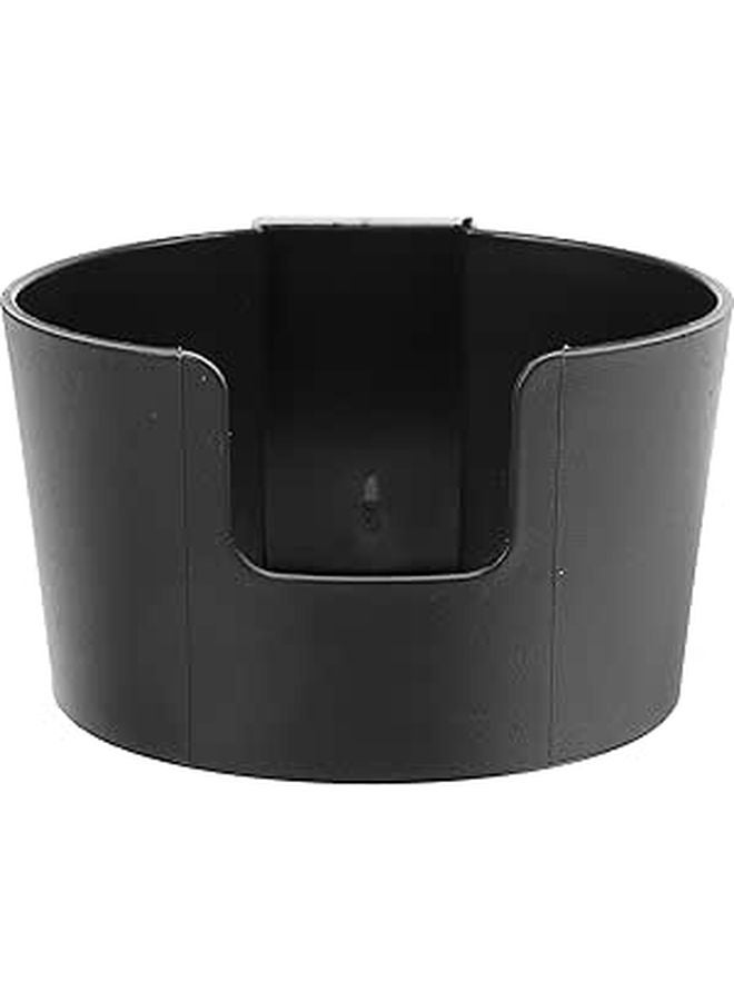 Totority Portable Plastic Car Cup Holder For Drinks And Water Bottles 1Pcs Black - Image 1