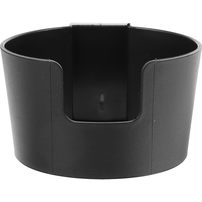 Totority Portable Plastic Car Cup Holder For Drinks And Water Bottles 1Pcs Black - Image 2