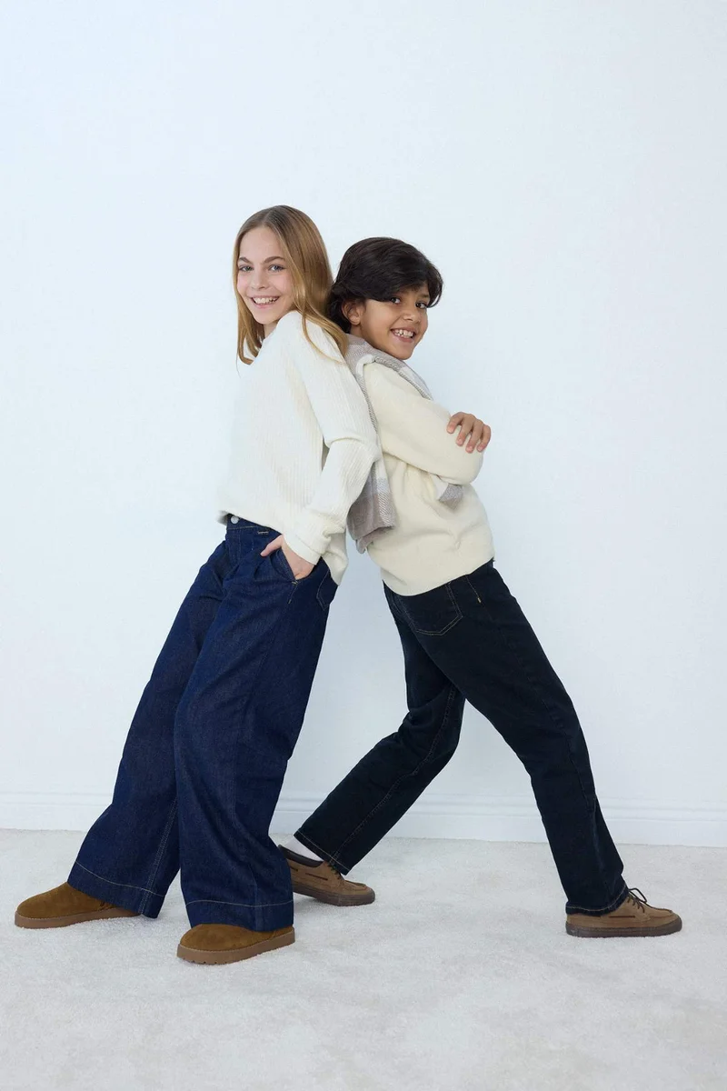 DeFacto Girl Wide Leg Trousers