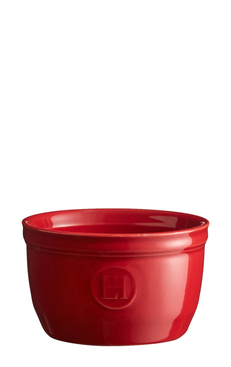 Emile Henry Made in France 5 oz Ramekin (Set of 2), 3.5" by 2", Burgundy Red - Image 2