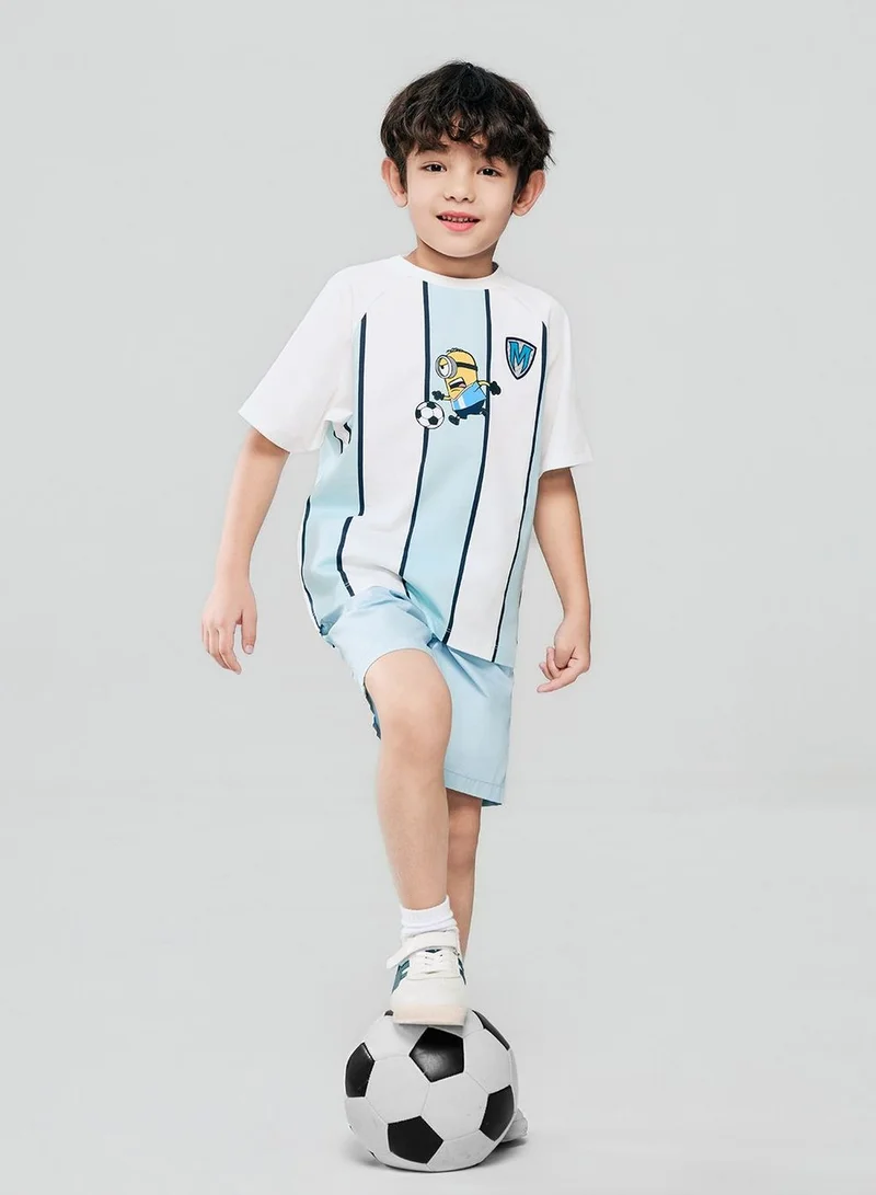 Giordano  Kids Relaxed Fit Minions World Cup Tee  | Best Price UAE