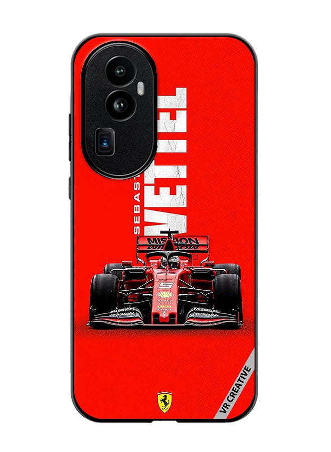 VR CREATIVE Protective Case Cover For Oppo Reno 10 Pro Plus F1 Racing Car Design Multicolour - Image 1