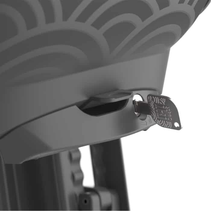 URBAN IKI REAR CHILD SEAT FRAME MOUNTING, BINCHO BLACK, KURUMI BROWN - Image 4