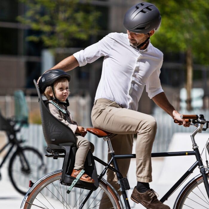 URBAN IKI REAR CHILD SEAT FRAME MOUNTING, BINCHO BLACK, KURUMI BROWN - Image 5