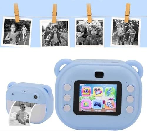 SMARS Kids Digital Camera with Instant Photo Printer, Mini HD Video Camcorder, Educational Games, Ages 3-12 - Image 3