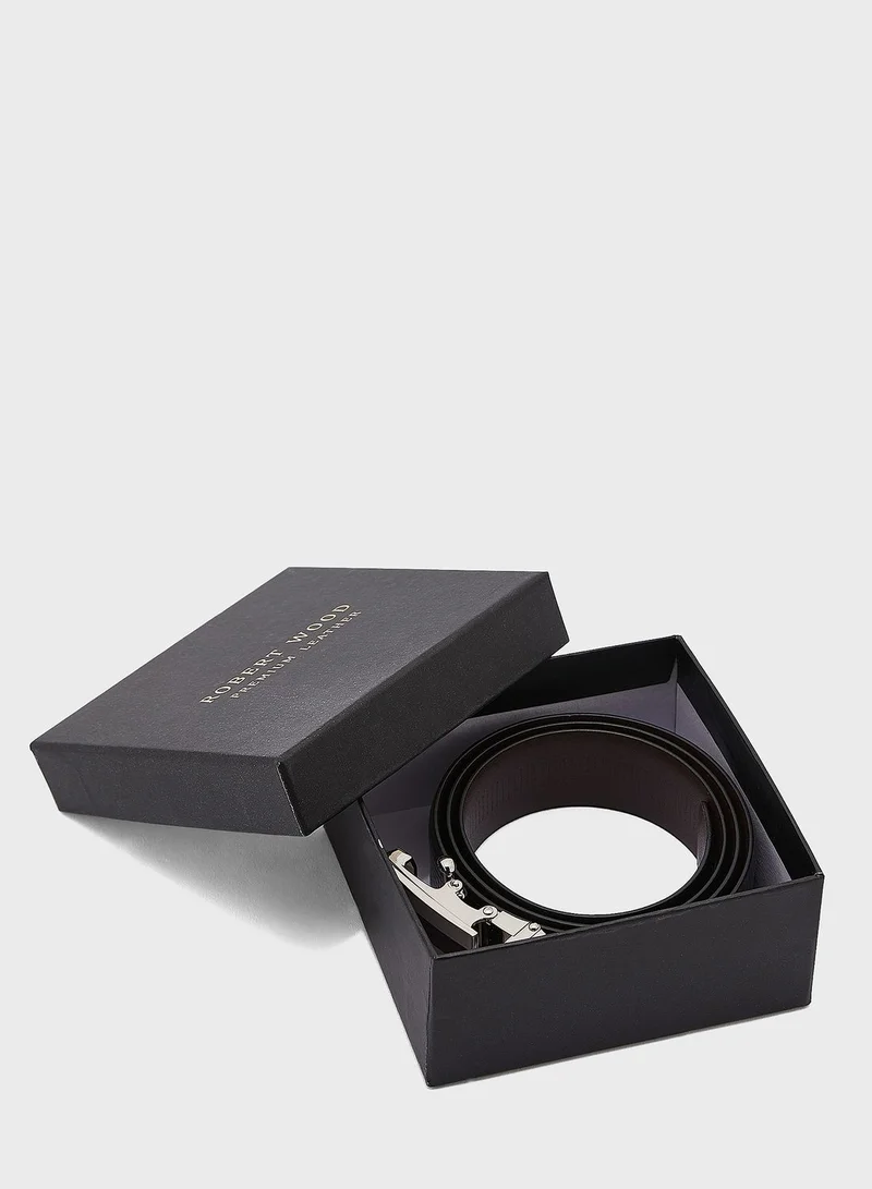 Robert Wood Premium Spanish Non- Allocated Hole Belt With Self Lock Buckle