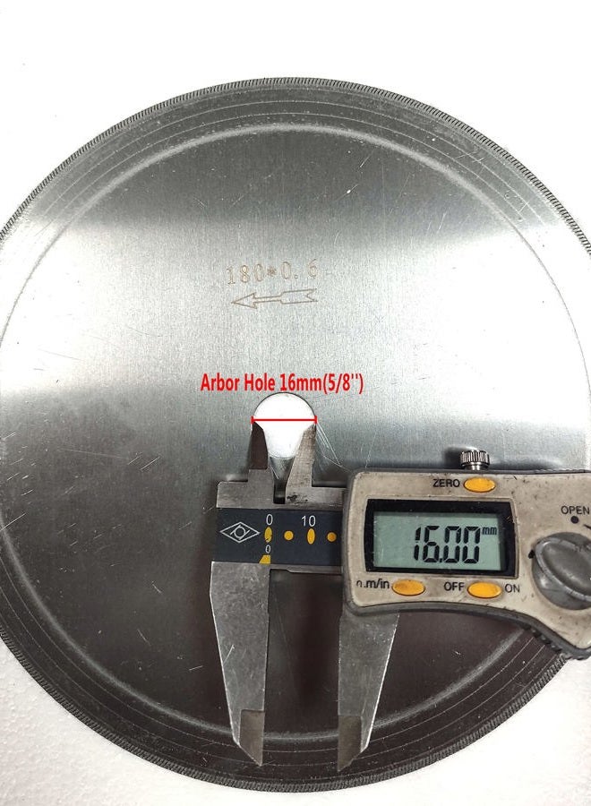 ILOVETOOL 7 inch Thin Edge Wet Diamond Blade Disc Lapidary Saw for Stone Tools - Image 4