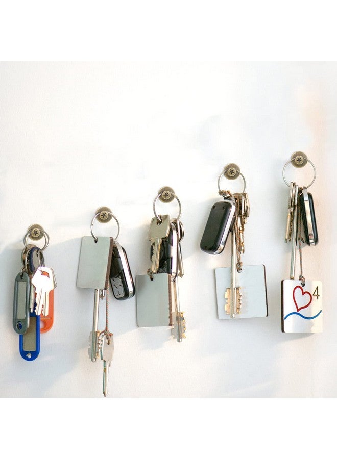 Hotop Double Headed Picture Hangers Nails Small Head Thumb Tacks Wall Hanging Picture Photo Hanging Hook Pins For Home Office Hanging Picture Photo Decorations (Bronze 50 Pieces) - Image 3